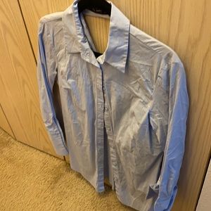 Button down shirt with a fun back!